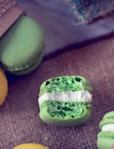 Μακαρόν με τσάι Matcha: Αρώματα γήινης απόλαυσης