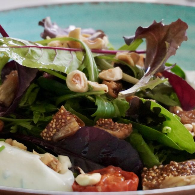 Πράσινη σαλάτα με σύκα Κύμης- Το superfood της διατροφής σου